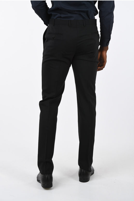 Armani COLLEZIONI Virgin Wool Side Vents 2-button M LINE