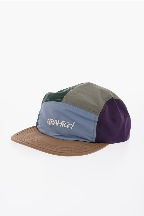 Shop Gramicci Color Block Cap With Embroidered Logo