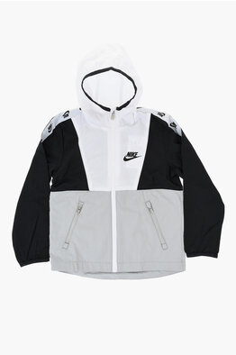 【関税込み】KHRISJOY 'Windbreaker Hood' jacket Khrisjoy Kids Oversized Hooded Windbreaker Jacket with Zip
