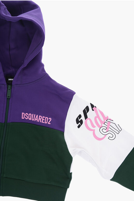 Color Block Oversized Hoodie