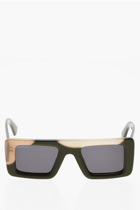 Off-white Color Block Seattle Rectangular Sunglasses