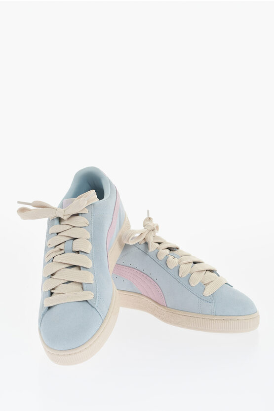 Puma Color Block Suede Love Ii Low-top Sneakers