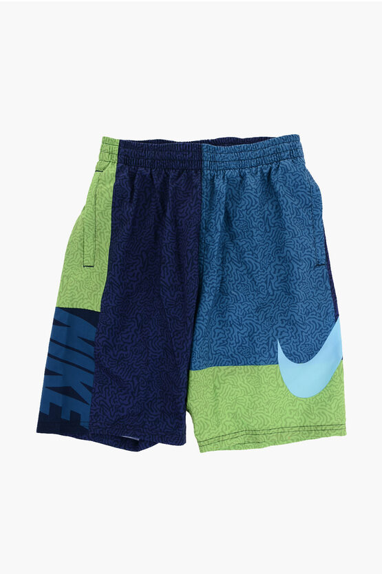 Color Block Swim Sh… - image