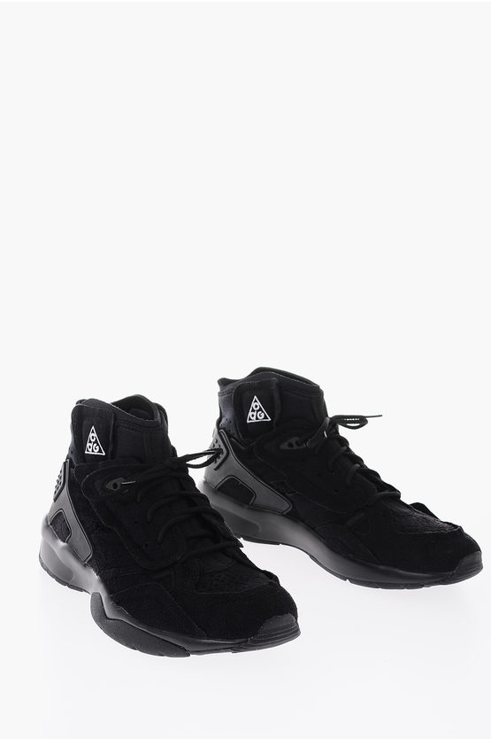 Nike COMME DES GARCONS HOMME PLUS fabric AIR MOWABB CDG high