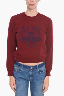 Red kenzo jumper on sale womens