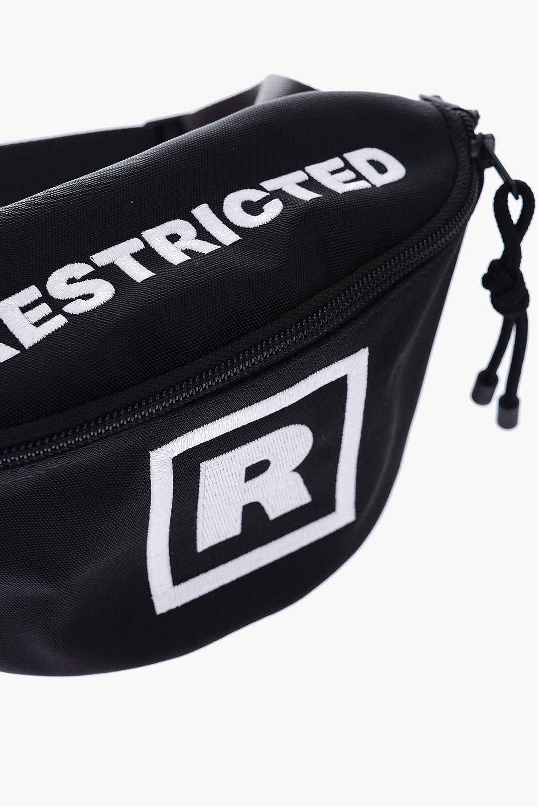 Vetements Contrasting Embroidered Nylon Bum Bag unisex men women