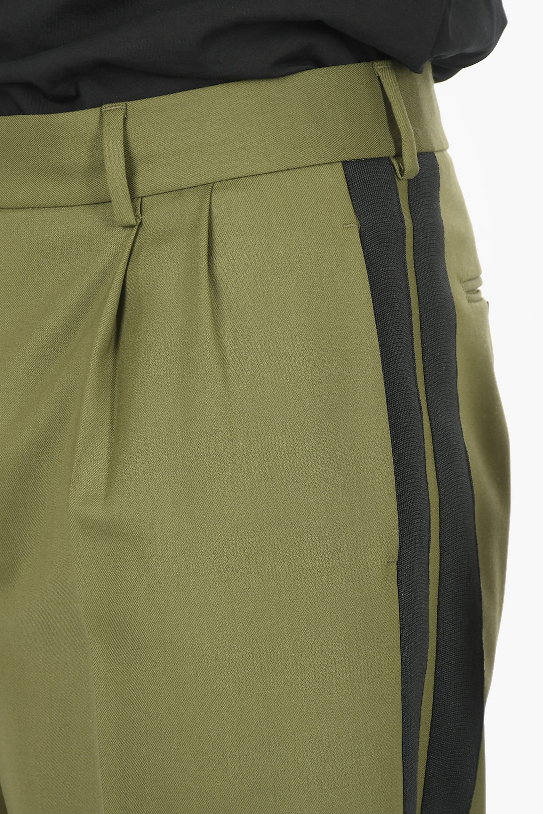 Ounce maple banding pants-2col