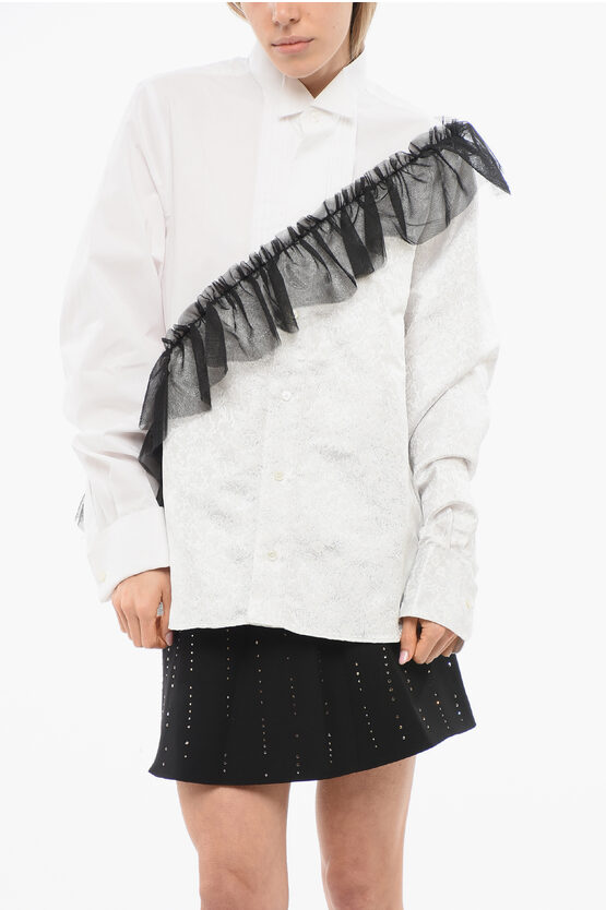Viktor & Rolf Contrasting-tulle Best Of Both Worlds Shirt