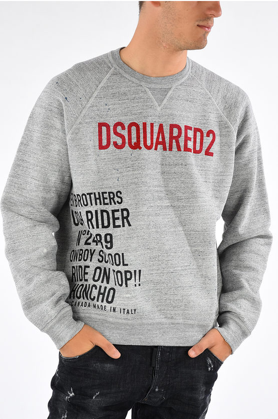 Dsquared2 Cool Fit Sweatshirt In Gray