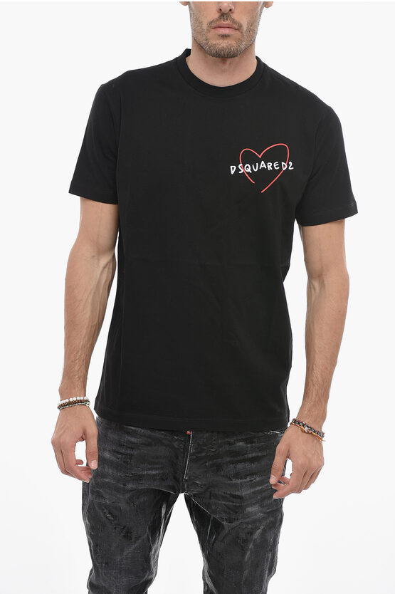 Shop Dsquared2 Cool Fit T-shirt With Logo Print