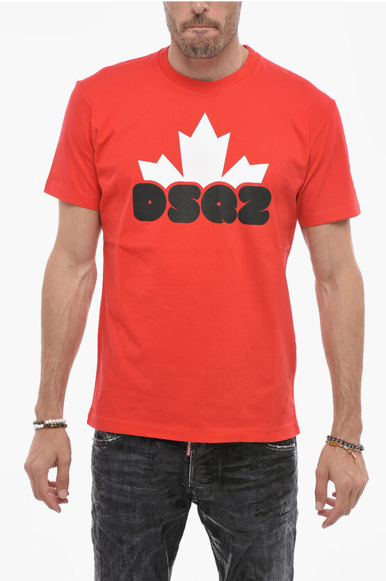 Shop Dsquared2 Cool Fit T-shirt With Logo Print