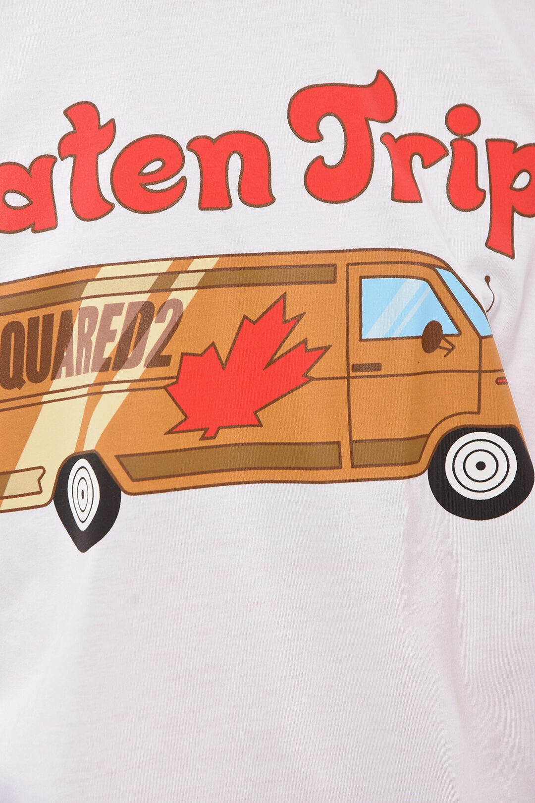 Dsquared2 Cool-fitting CATEN TRIP Printed T-shirt men