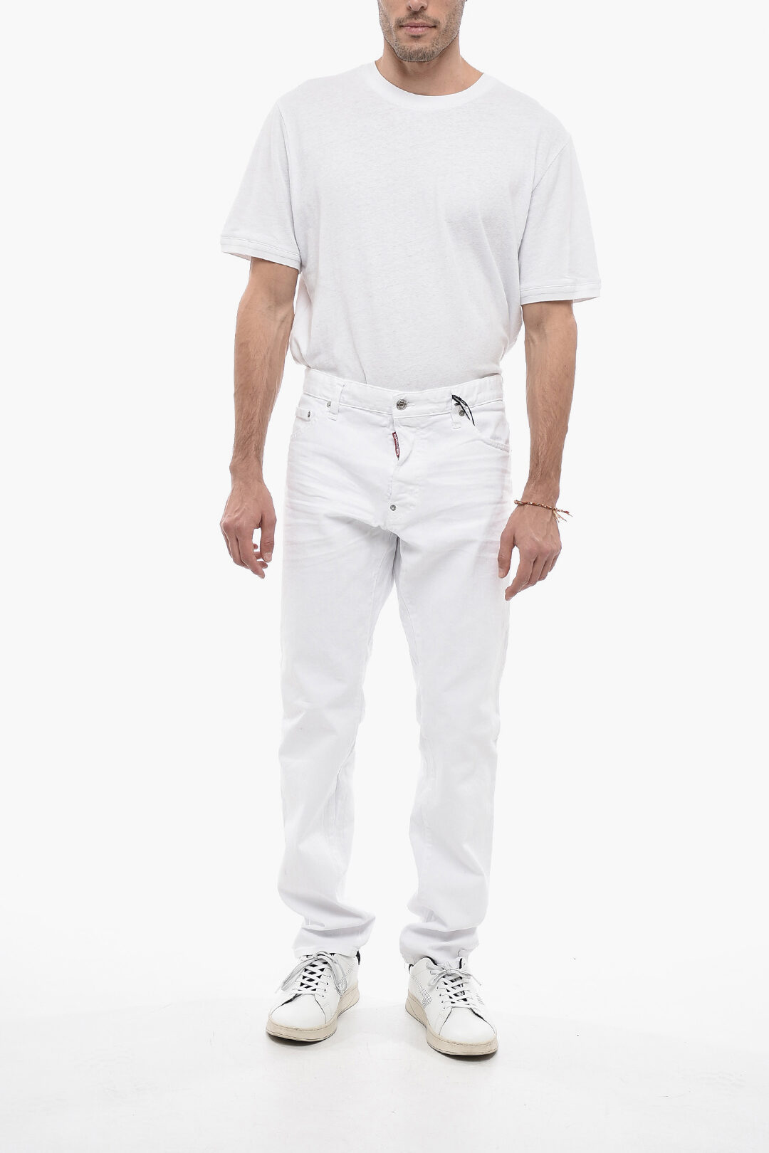 Dsquared2 Cool Guy Fit DIVISION LAB Denims with Belt Loops 17cm men ...