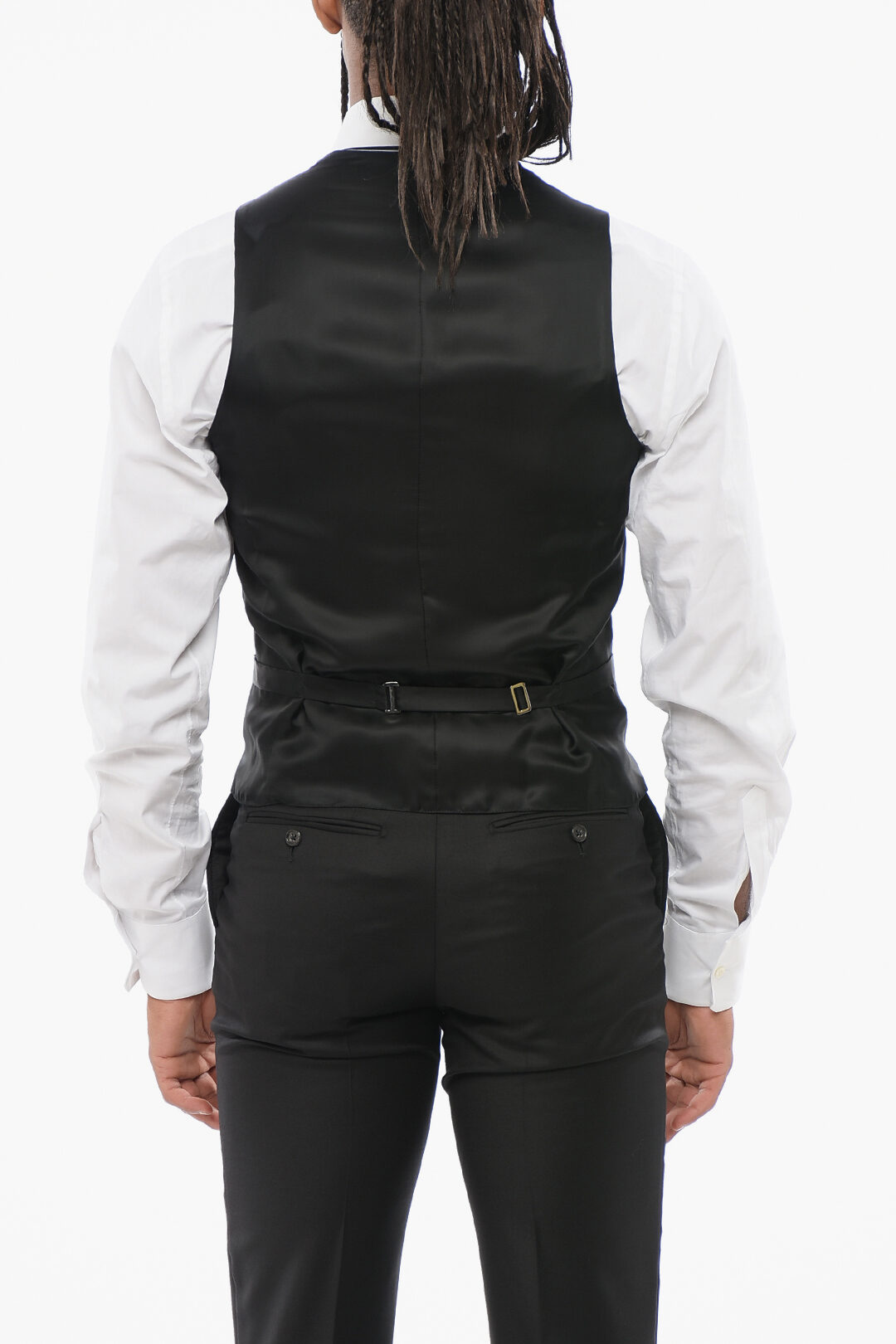 Corneliani Cool Wool Vest with Slit Pocket men - Glamood Outlet