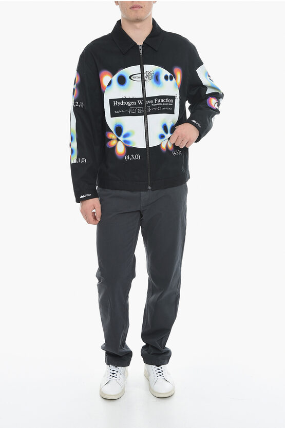 【関税込み】MSFTSREP 'Hydrogen Wave’ jacket MSFTSrep 'hydrogen Wave' Jacket | italist