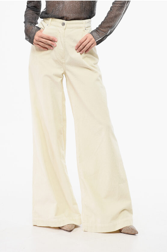 Pinko Cordoroy Wide Leg Pants