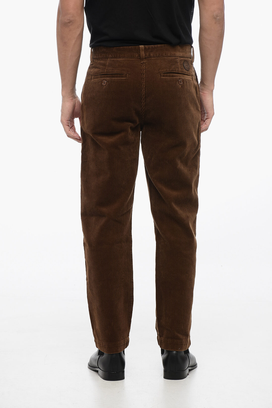 Gucci Corduroy Chinos Pants with Belt Loops men - Glamood Outlet
