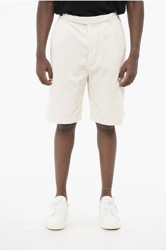 Brunello Cucinelli Corduroy Chinos Pants In Neutral