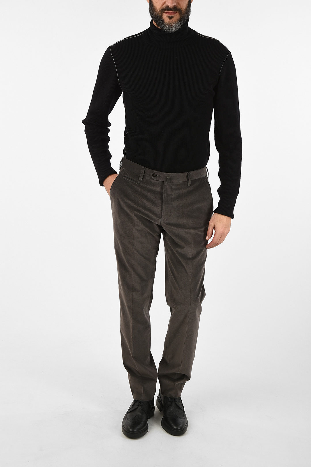 Corneliani corduroy LEADER Pant men - Glamood Outlet Corneliani corduroy LEADER Pant men - Glamood Outlet