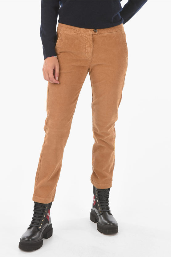 Woolrich Corduroy New York Pants In Gold