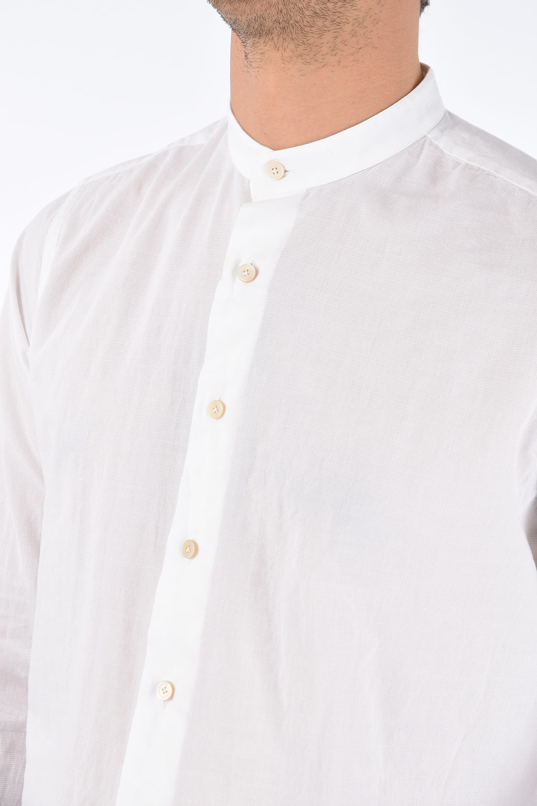 Alessandro Gherardi Corean Neck Shirt men - Glamood Outlet