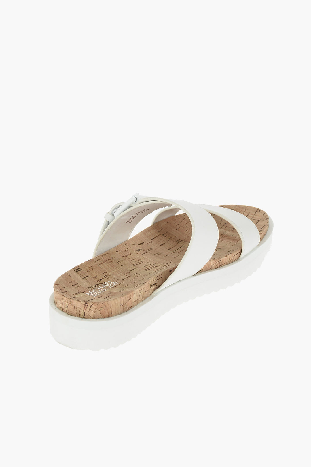 Michael Kors Cork Sole BO Leather Slippers women - Glamood Outlet