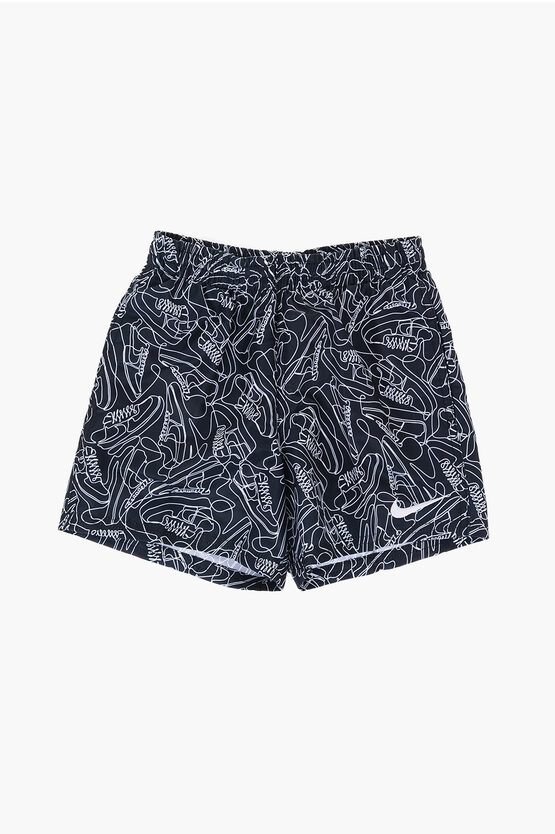 Costume da Bagno Boxer 4 VOLLEY Stampati All-Over