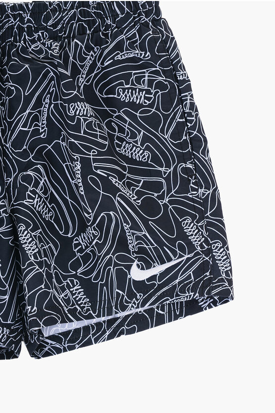 Costume da Bagno Boxer 4 VOLLEY Stampati All-Over