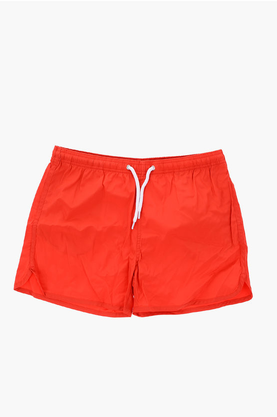 GCDS Kids Costume da bagno Boxer con elestaco in vita bambino