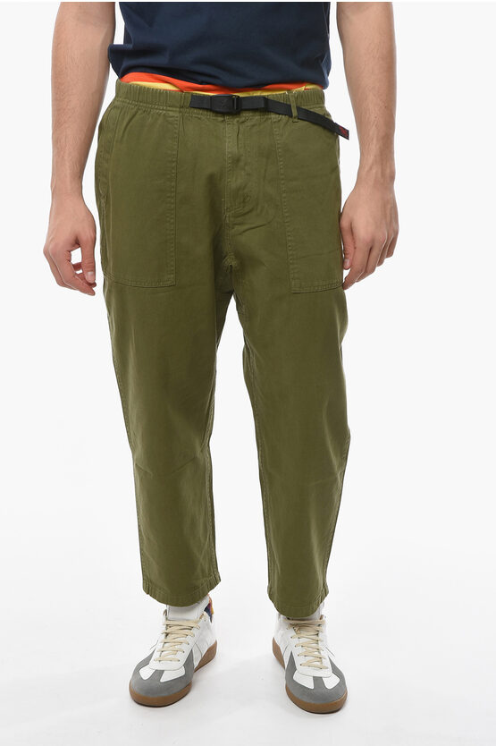 Gramicci Cotton Baggy Pants with Industrial Belt men - Glamood Outlet