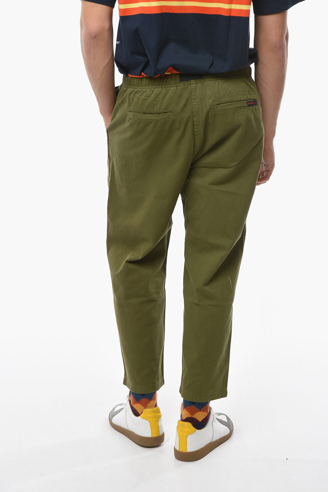 Gramicci Cotton Baggy Pants with Industrial Belt men - Glamood Outlet