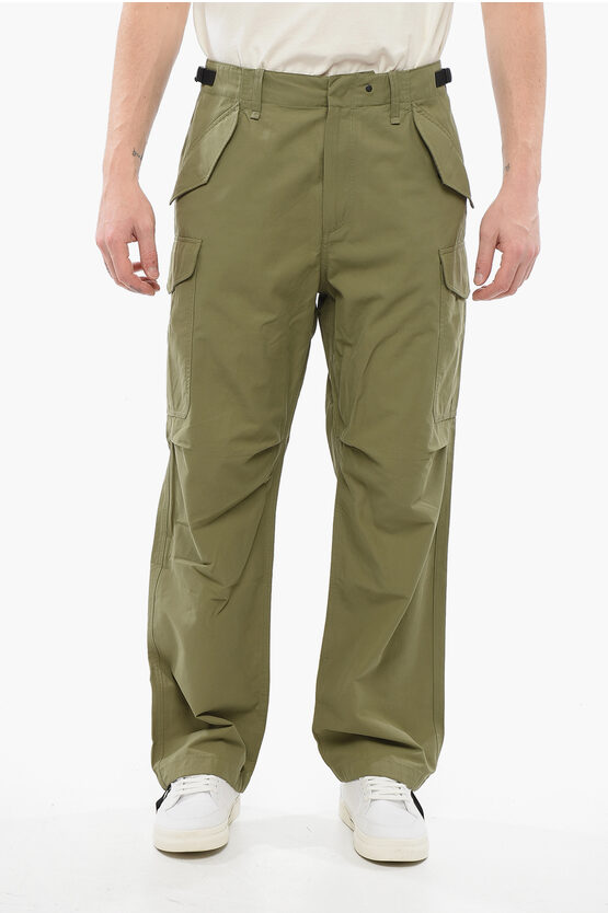 Rag & Bone Cotton Blend Cargo Pants With Safety Buckles