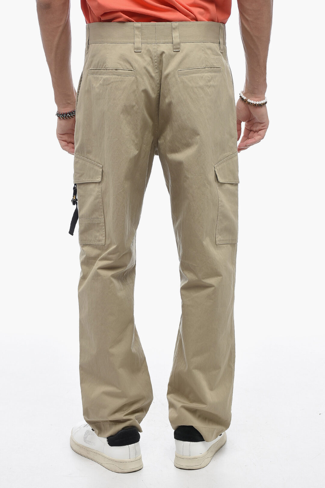 Dior Cotton Blend Cargo Pants with Safety Details men