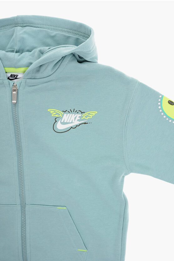 Cotton Blend Hoodie and Joggers Set