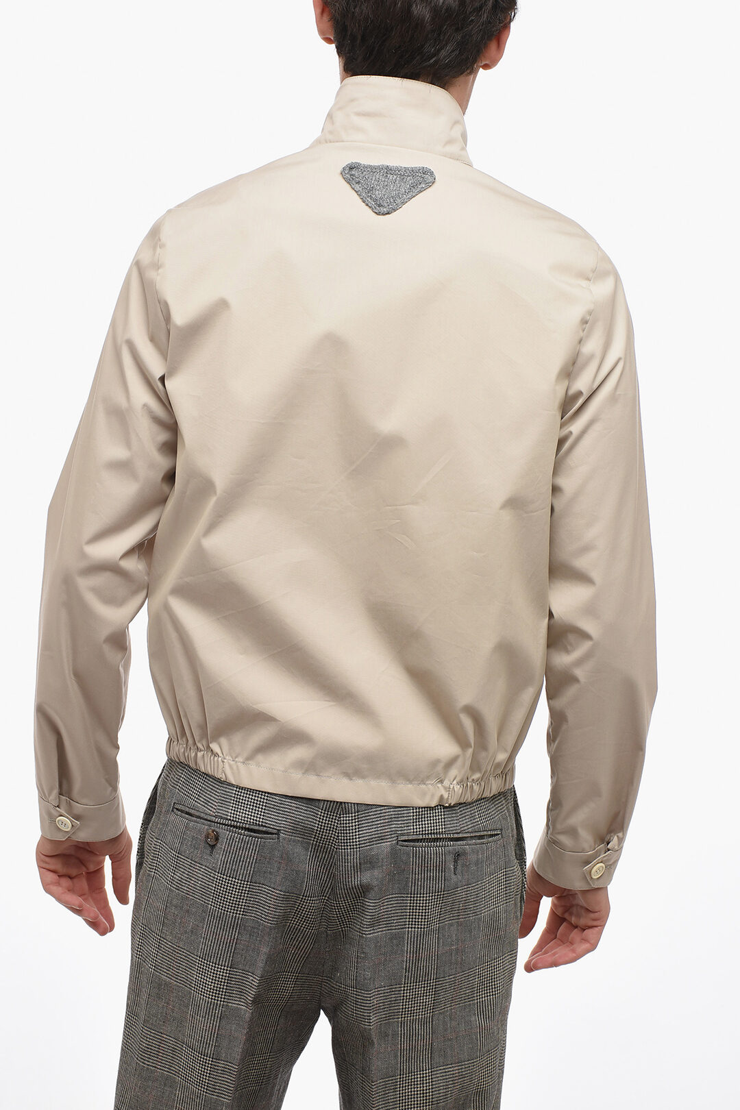 【24AW NEW】PRADA_women / Panama コットンブルゾンジャケット Prada Cotton Blouson Jacket | Saks Fifth Avenue
