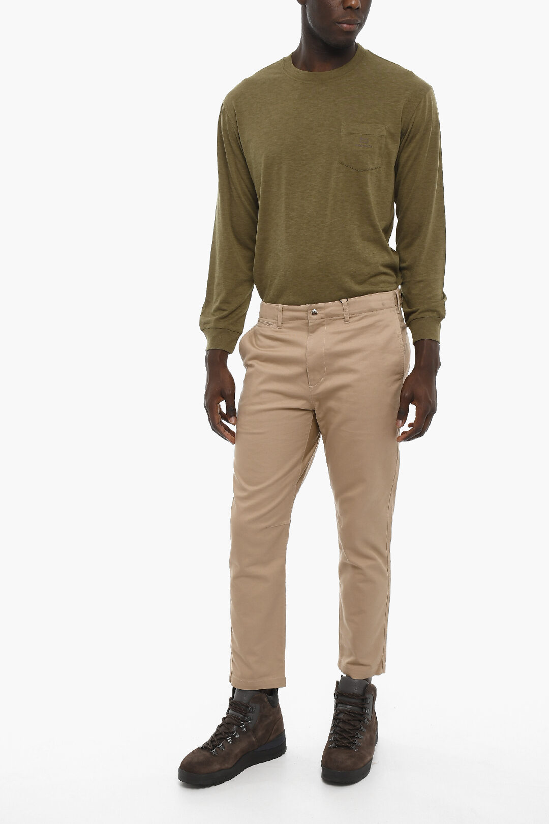 Woolrich Cotton Blend Tapered Fit Chino Pants men - Glamood