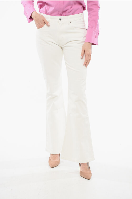 Celine Cotton Bootcut Denims With Belt Loops 30cm