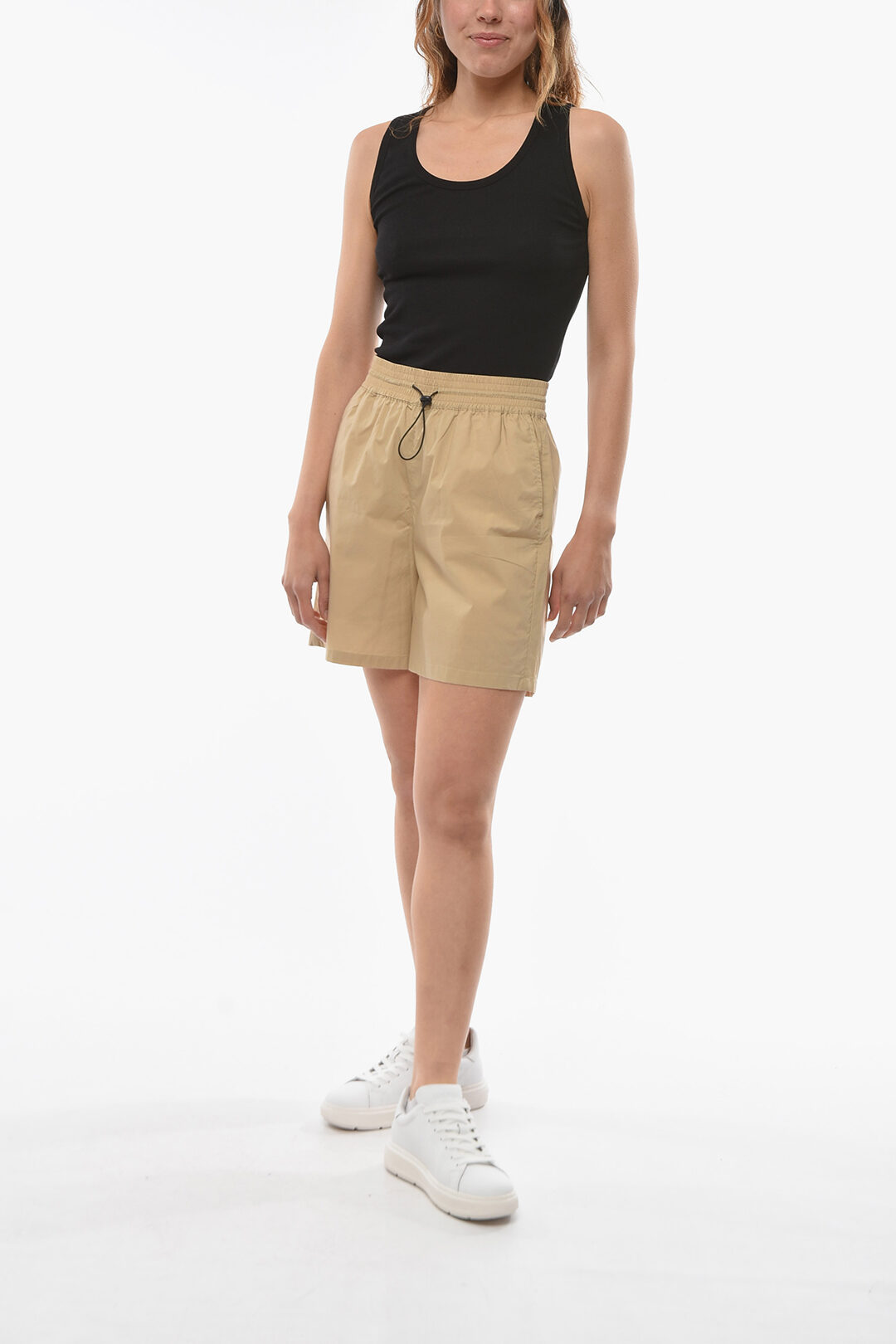 ショートパンツ FRAME Women Shorts  Burmudas LWLT0672 BROW BROWN ブラウン（茶色）系 FRAME(フレーム) ショートパンツ(レディース