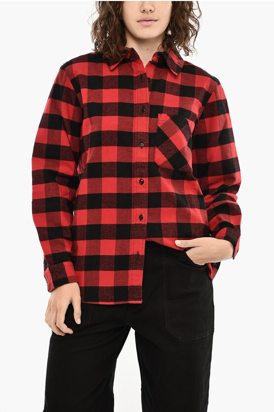 Woolrich Cotton Buffalo Check Shirt In Multi