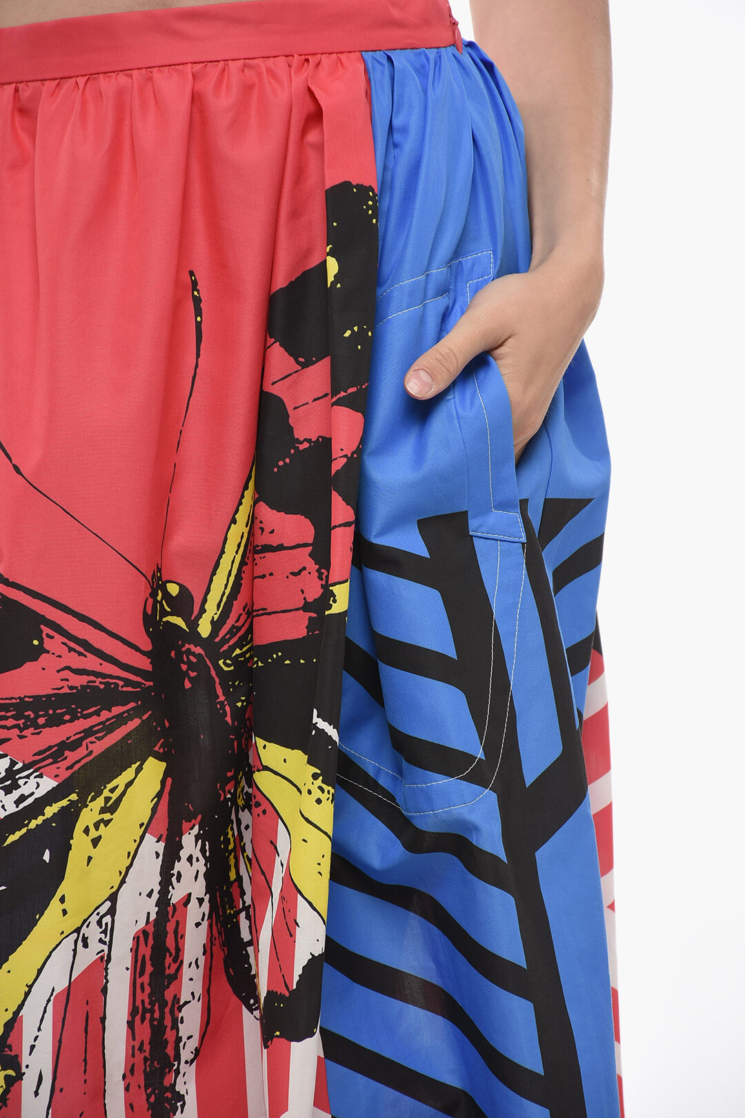 Cockatoo & Flora Midi Skirt