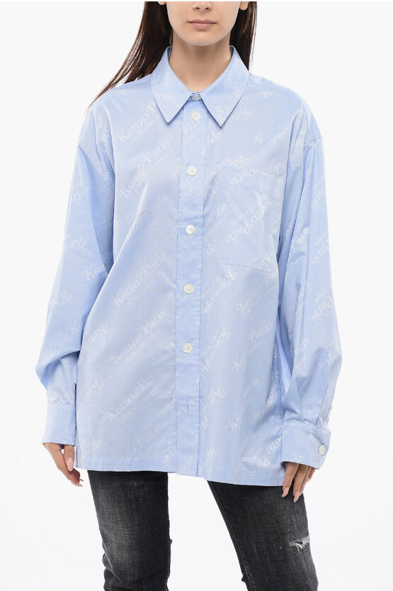 Kenzo Cotton By Verdy Oversized Shirt