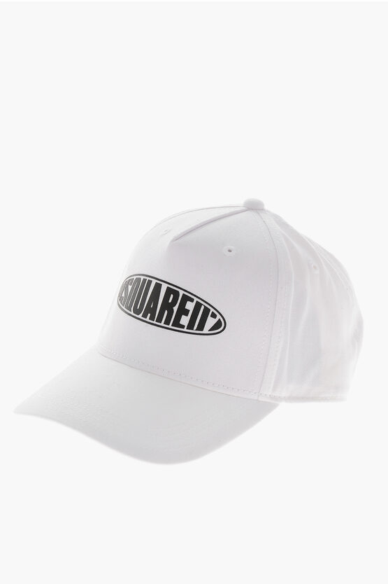 Dsquared2 Cotton Cap With Contrasting Logo