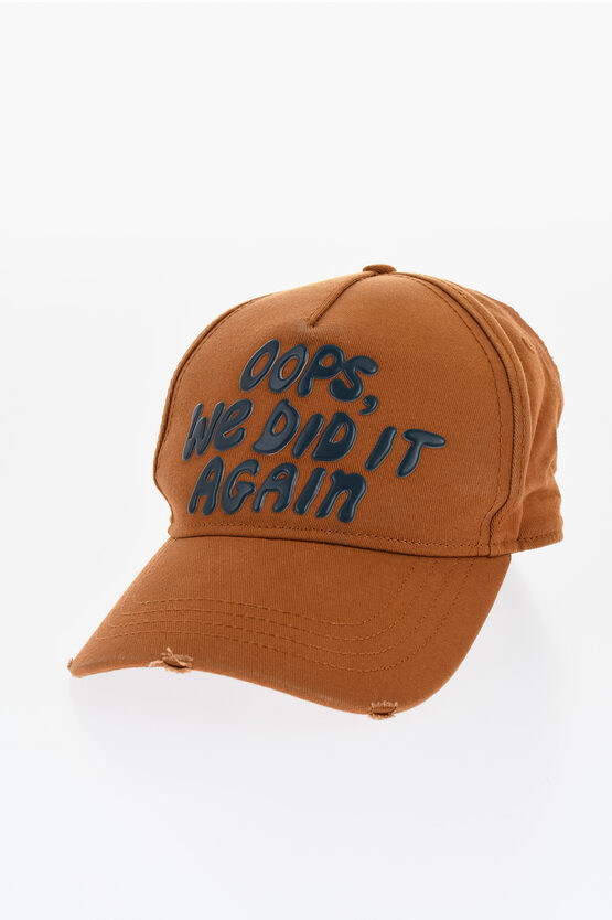 Cotton Cap With Emb… - image