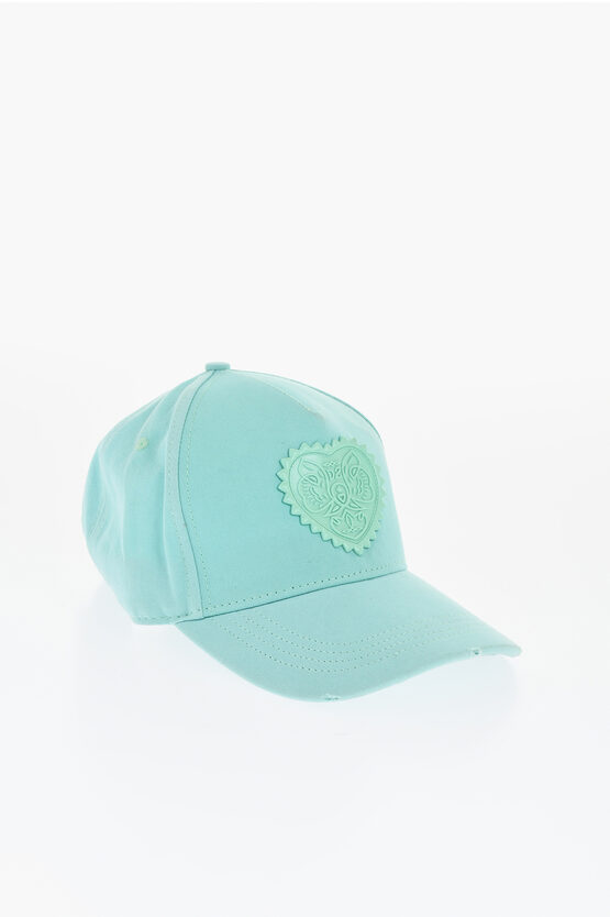 Dsquared2 Cotton Cap With Frontal Detail