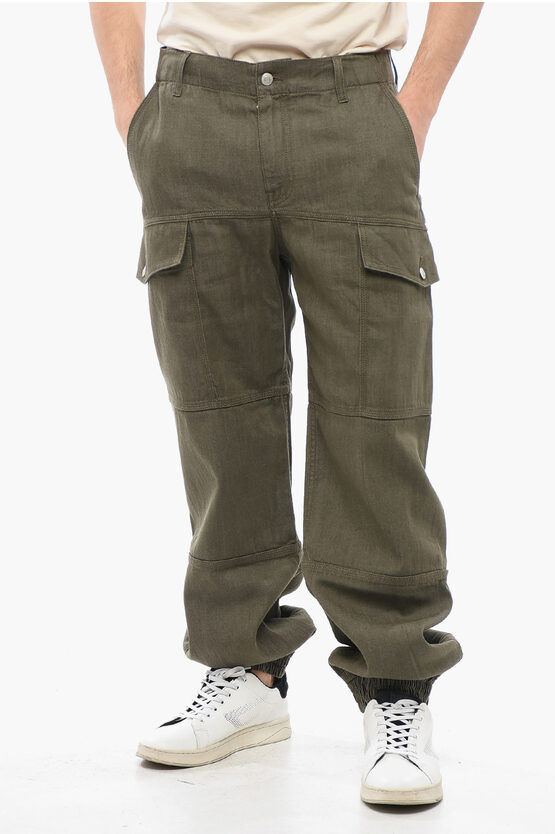Cotton Cargo Pants … - image
