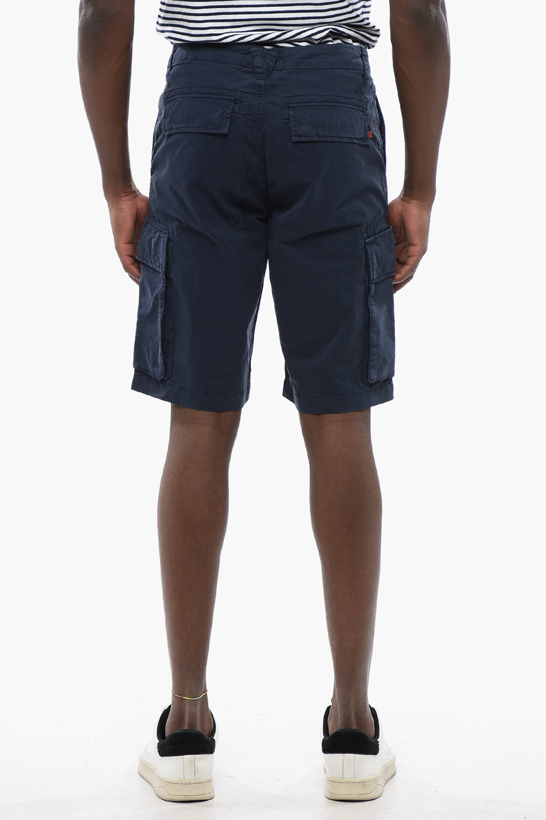 Glamood Ralph Lauren Black Cargo Shorts Woolrich Cotton Cargo