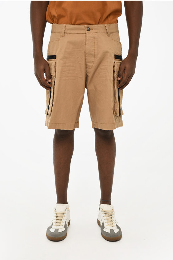 Cotton Cargo Shorts… - image