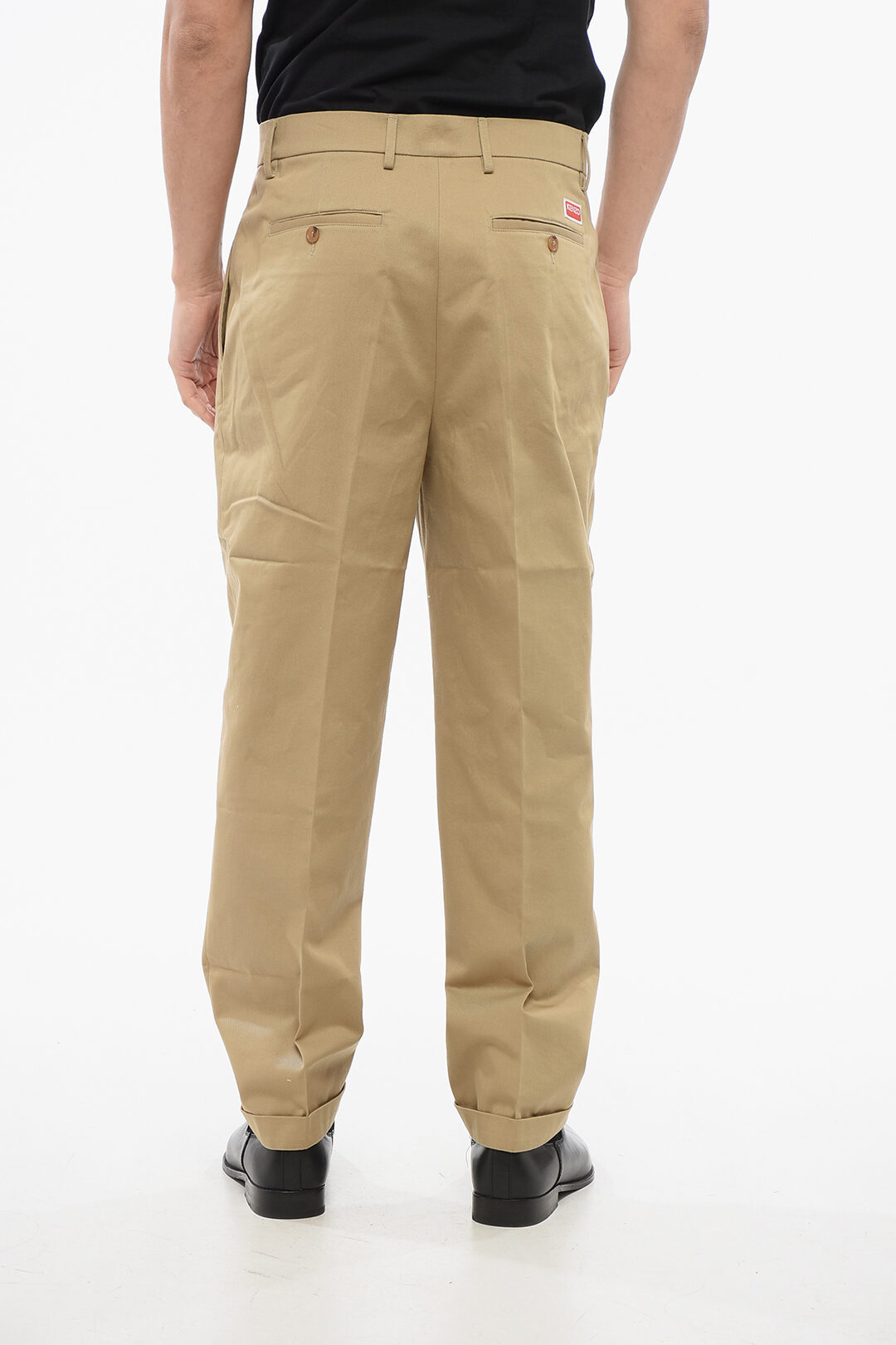 BIG AND TALL PERFORMANCE STRETCH PLEATED CHINO PANT