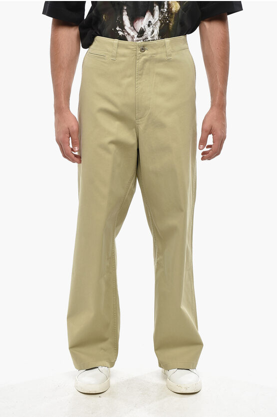Burberry Trousers In Brown