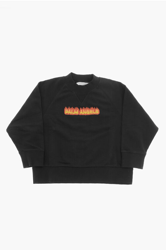 Cotton Crew-neck Sweatshirt